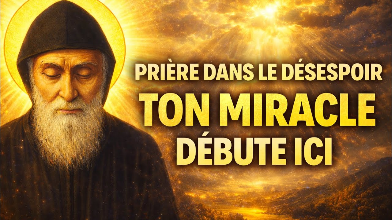 ✨ SAINT CHARBEL, GUÉRIS-MOI : PRIÈRE POUR LES MALADES DÉSESPÉRÉS 🙏