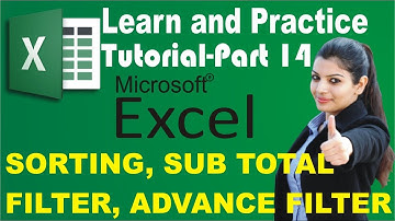 #55-MS Excel: How to use Excel (Lab Assignment-14)