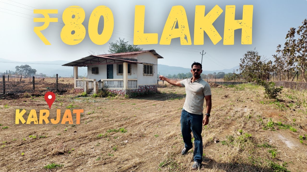 Affordable Farmhouse in Karjat | 18,000 Sq Ft | ₹80 Lakh