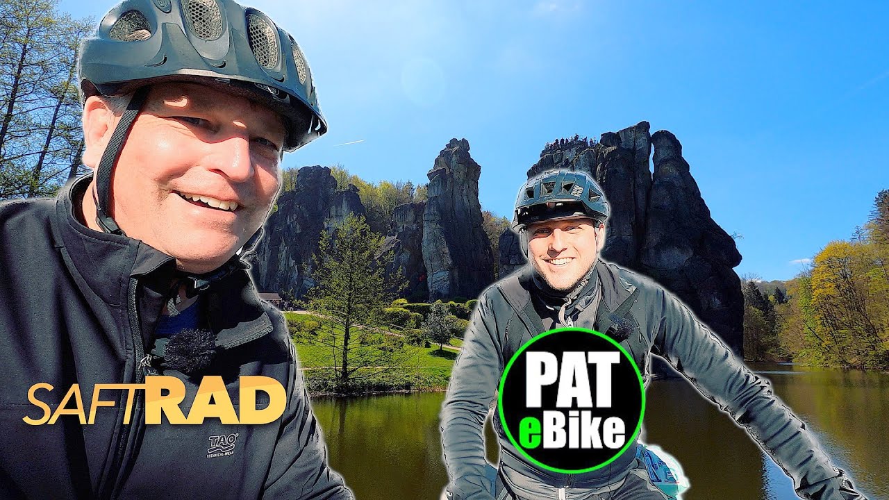 Auf dem Weserradweg zum Treffen mit PAT • eBike