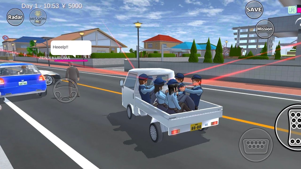 HOW TO DEFEAT A BOSS YAKUZA HIMAWARI 🚔‼️ A POLICE KOBAN PRT 2|| SAKURA SCHOOL SIMULATOR GAMEPLAY