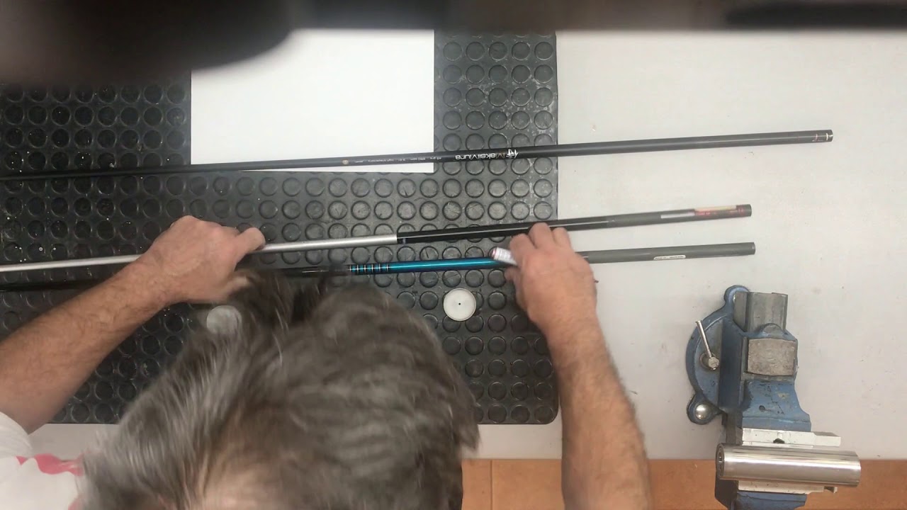 ALINEACIÓN DE ESPINA EN VARILLAS DE GOLF