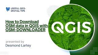 Download data in QGIS With OSM Downloader Plugin