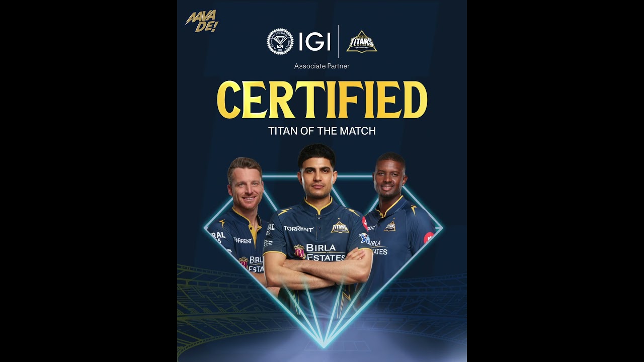 Gill played a gem of an innings making him the @IGIWorldwideOfficial Certified Titan of the Match 💎