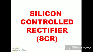 Silicon controlled rectifier (SCR) symbol, working,  V-I characteristics,applications