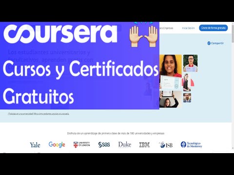 Video: ¿Puedo obtener un certificado de Coursera gratis?