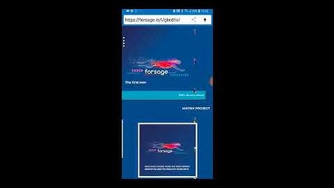 FORSAGE TUTORIAL - Step by Step