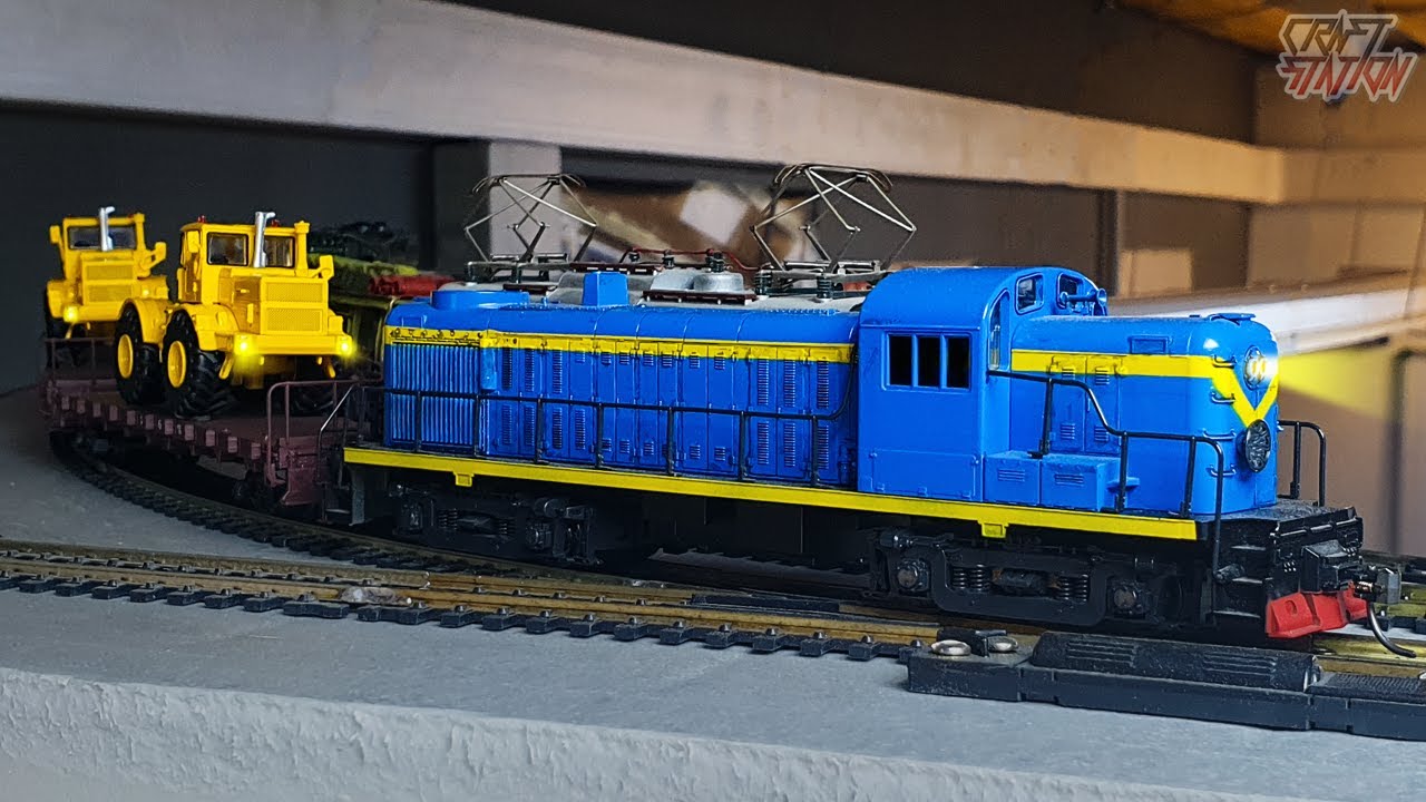 Первый пуск огромной железной дороги в моей мастерской