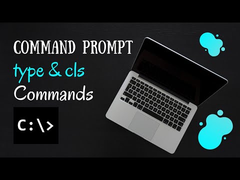type and cls Command | Command Prompt