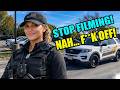 FEMALE COPS Lose Control After Citizen REFUSES ID During 1st Amendment Audit! 😳