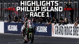 RACE 1 HIGHLIGHTS: Rea and Kawasaki back on top! 🚀 | 2022 Australian Round