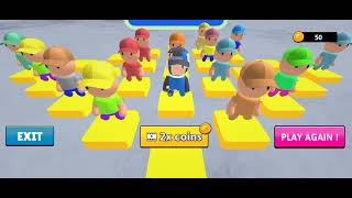 jogando o jogo (Ultimate Run Guys Fall 3D) screenshot 3