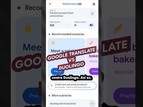 Video Google Translate VS Duolingo