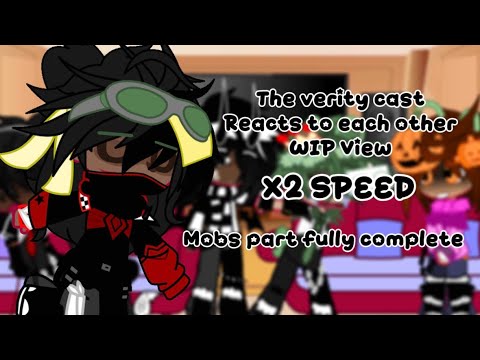 SIKAYD + Froggydude react to each other / 2X SPEED / WIP / #Gacha #verity #gachaclub #reactions 