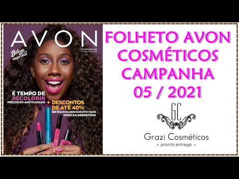 AVON 2021, CAMPANHA 05/2021 AVON COSMÉTICOS