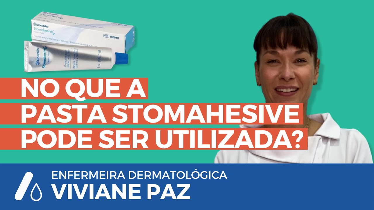 No que a Pasta Stomahesive pode ser utilizada?