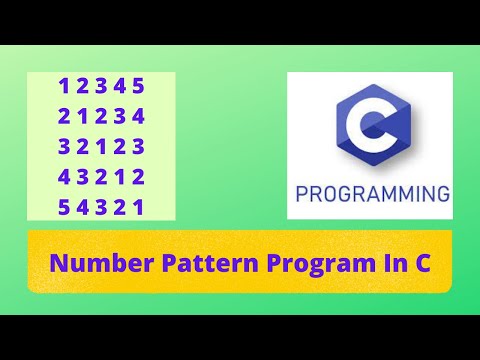 number pattern program in c| number pattern program in c language| number pattern programs| java