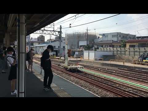 【室内灯消灯】西武2000系2409Fが急行西武新宿行きとして西武新宿線上石神井駅に到着するシーン！