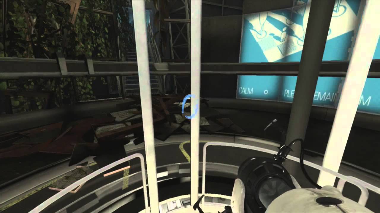 Portal 2 [Xbox 360] WALKTHROUGH Chapter 1: The Courtesy Call - YouTube