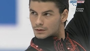 Stephane Lambiel 🇨🇭🥉2007 World Free Skate | Poeta Flamenco
