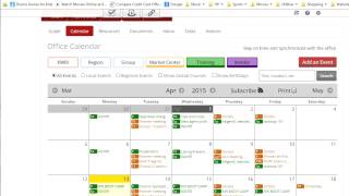 Tech Tips #1 Adding MC Calendar