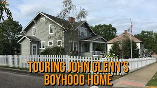 Touring John Glenn's Childhood Home in New Concord, Ohio