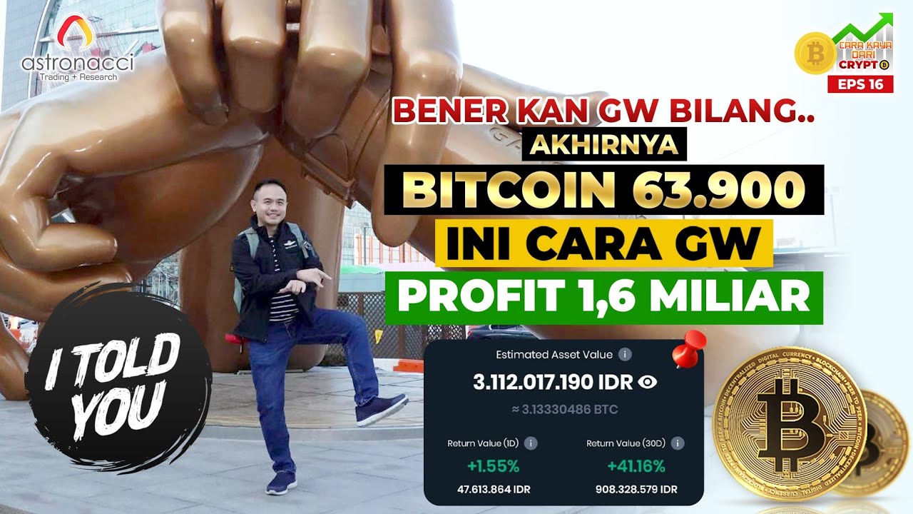 Kamu Juga Bisa Profit Gila di BITCOIN! Masih Keburu, Ini Caranya