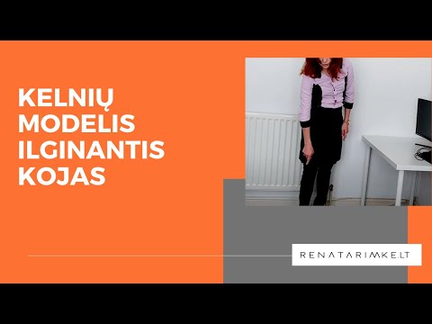 Video: Kaip Kelnes Pakeisti Sijonu