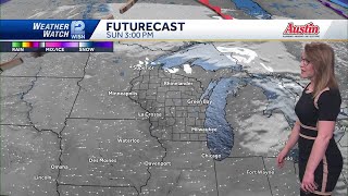 1/26: Chilly Sunday, warmer Monday