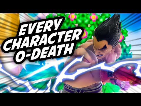 KAZUYA 0-DEATH ON EVERY CHARACTER IN THE GAME
