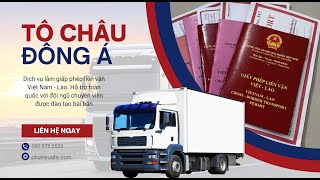 Dịch vụ làm giấy phép liên vận việt lào tại Yên bái