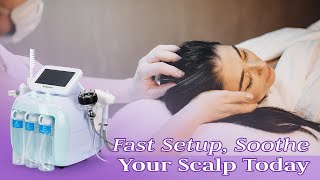 How To Install Scalpglow 5 In 1 Scalp Care Machine Model Ps-68Q1