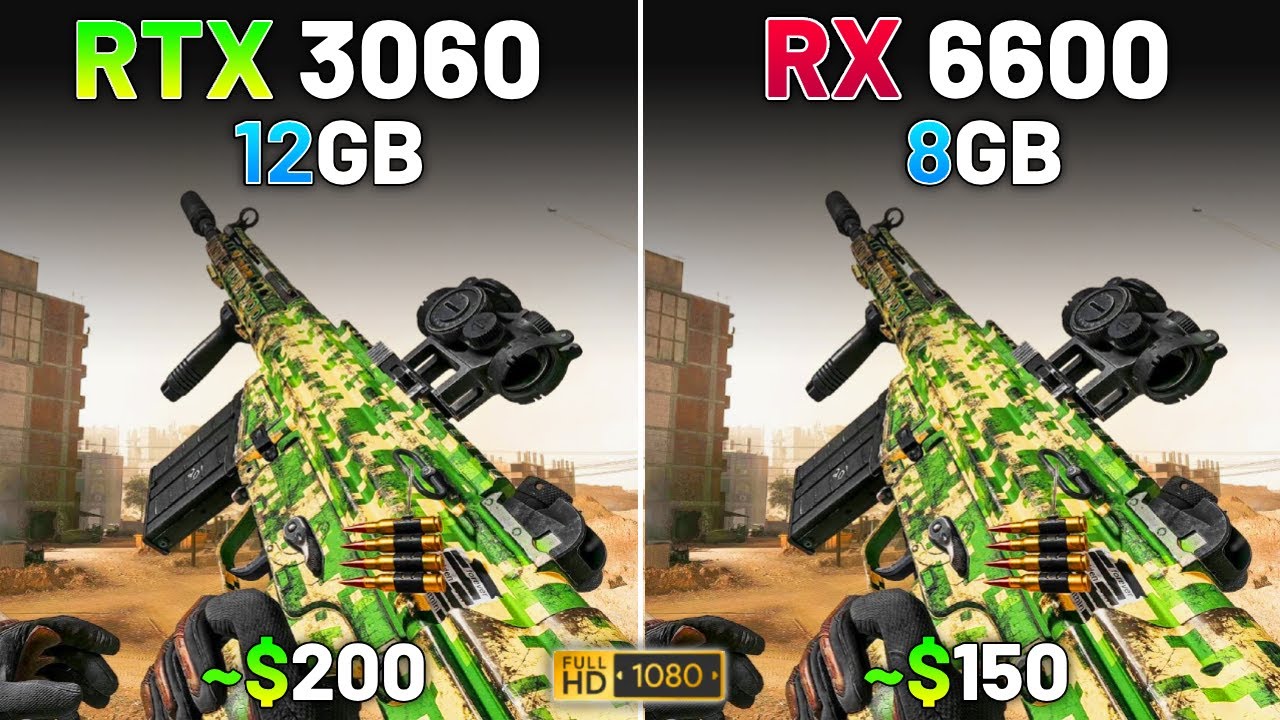 RTX 3060 vs RX 6600 in 2026 | Test in 15 Games | 1080p - YouTube