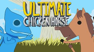 Ultimate Chicken Horse - У БРЕЙНА БОМБИТ! Ultimate Chicken Horse - У БРЕЙНА БОМБИТ!