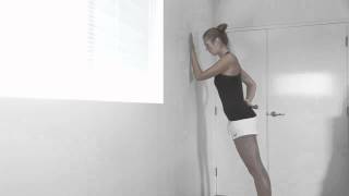 UPPERBACK EXERCISES 01O Single Arm Wall Push Up