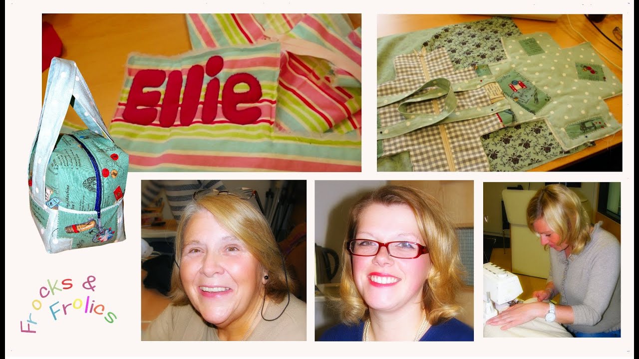 Easy Bag | Craft Bag | Meet the students | Sewing Tutorial | Frocks & Frolics
