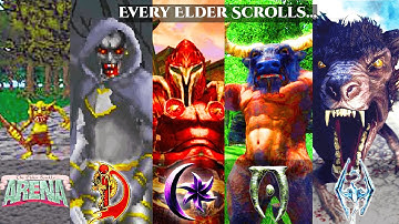 I Beat Every Elder Scrolls Game For The First Time In 2025
