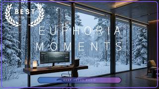 Enter Flow State ❄️ | Euphoric EDM in a Winter Forest (Deep Focus Music)