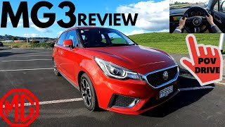 MG3 1.5L Review, Walkaround, POV Test Drive -- Best Selling Small Hatchback in Australasia