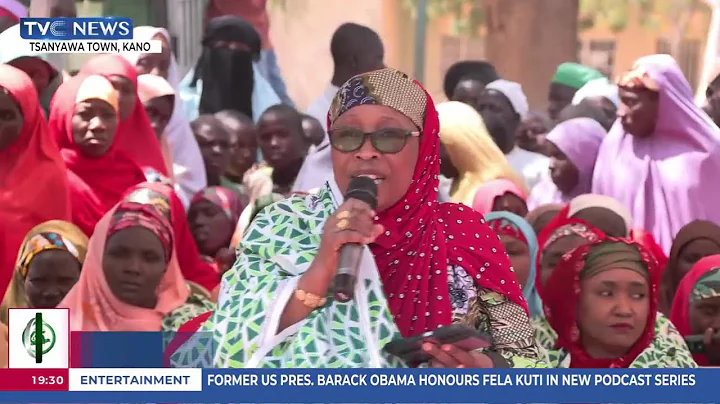 First Lady Oluremi Tinubu Inaugurates Digital Learning  Centre In Kano State