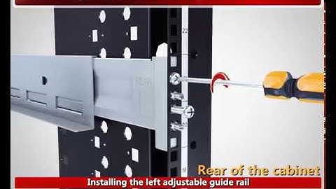 Huawei OceanStor V3: Installing Adjustable Guide Rails (2U&3U)