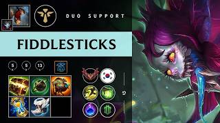 Fiddlesticks Support vs Soraka - KR Grandmaster Patch 26.07