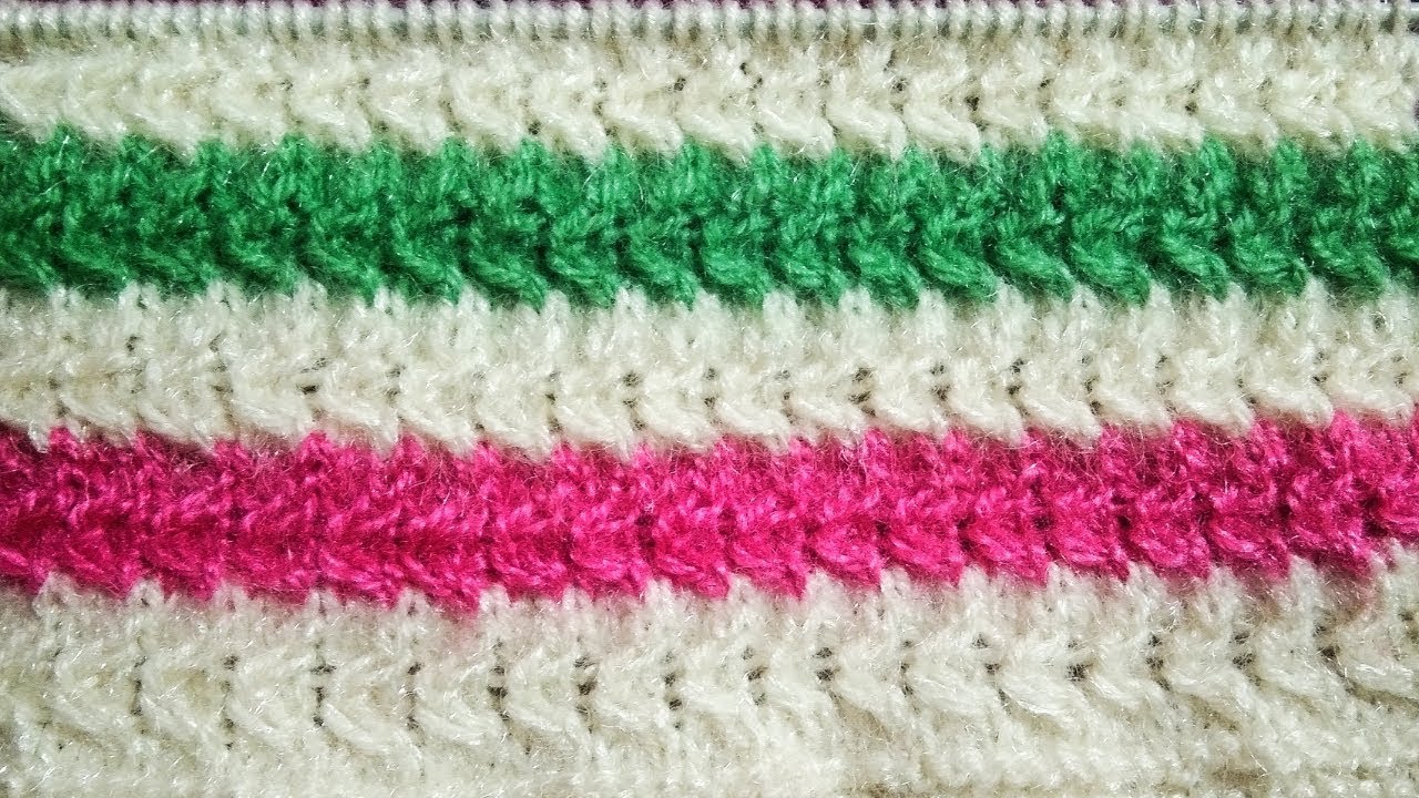 मल्टीकलर स्वेटर डिज़ाइन । सभी प्रोजेक्ट्स के लिए । Multicolour sweater design