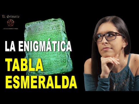 Video: ¿Cuándo fueron las tablas de esmeralda?