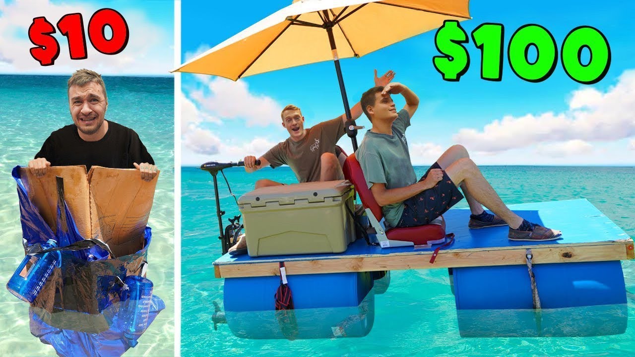 $10 vs $100 Bote ! *Desafío Presupuesto*