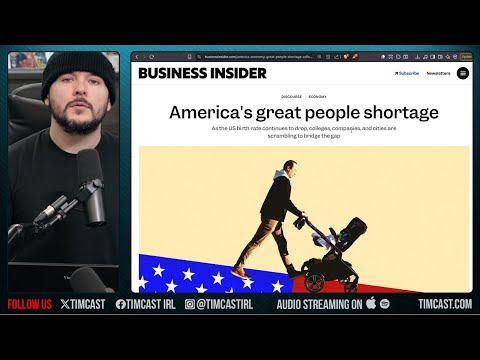 Thumbnail for Population Collapse PART 2: Tim Pool & Elon Musk WARN Of Coming Depression, Social & Economic CRISIS