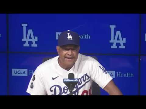 Dodgers postgame: Dave Roberts explains Justin Turner pitching; frustrated by offense