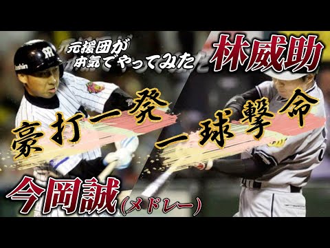 【豪打一発】阪神一軍打撃コーチ就任今岡誠(真訪)&台湾中信兄弟監督林威助応援歌!