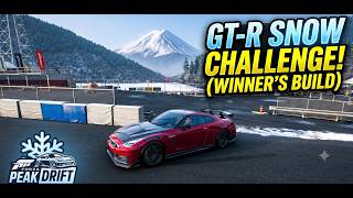 GT-R SNOW CHALLENGE! ❄️ Dominating the Peak (Winner's Build) screenshot 2