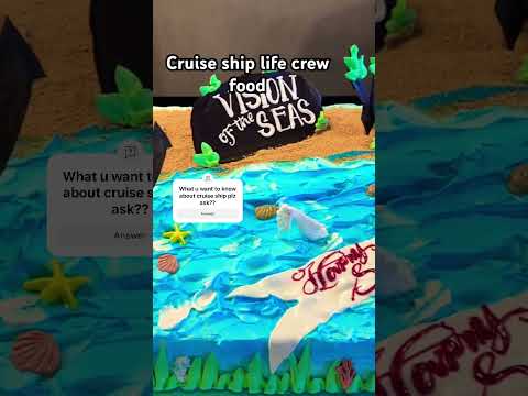 Cruise crew food  ship life￼
